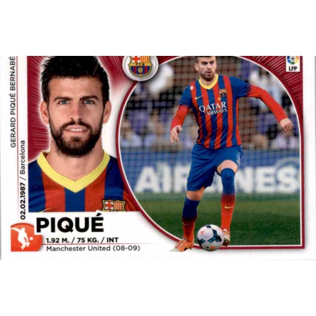 Piqué Barcelona 5 Ediciones Este 2014-15