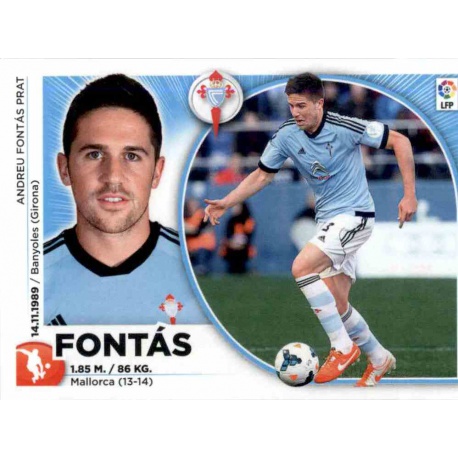 Fontás Celta 5 Ediciones Este 2014-15