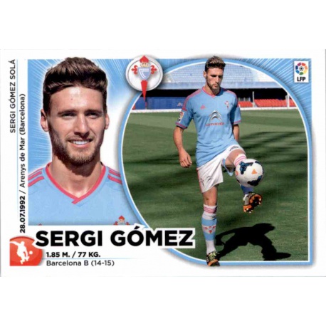 Sergi Gómez Celta 7 Ediciones Este 2014-15