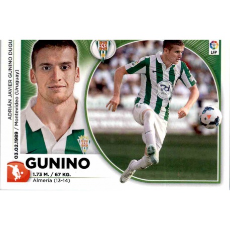 Gunino Córdoba 3 Ediciones Este 2014-15