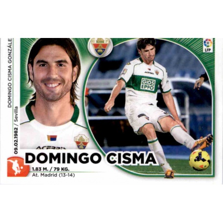 Domingo Cisma Elche 7 Ediciones Este 2014-15