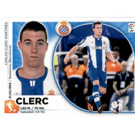 Clerc Espanyol 14 Ediciones Este 2014-15