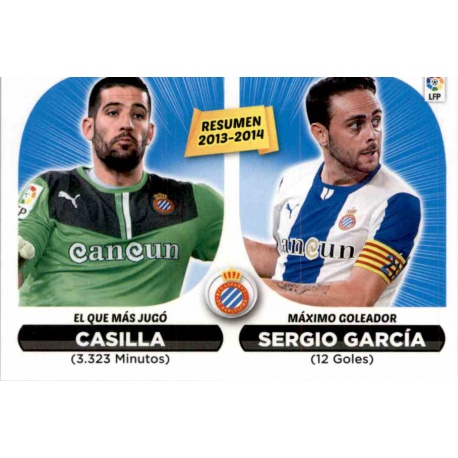 Casilla - Sergio García Espanyol 24 Ediciones Este 2014-15