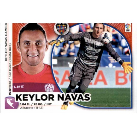 Keylor Navas Levante 1 Ediciones Este 2014-15