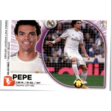 Pepe Real Madrid 7 Ediciones Este 2014-15