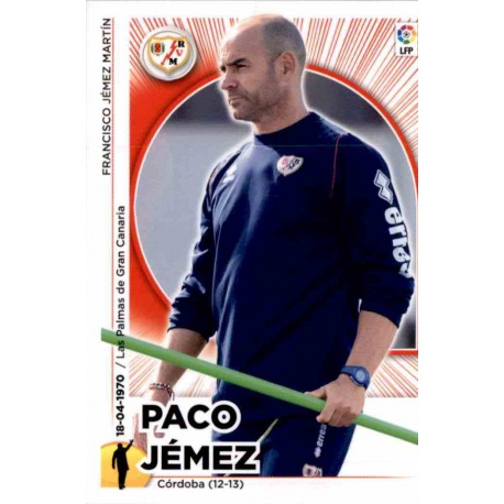 Paco Jémez Rayo Vallecano 22 Ediciones Este 2014-15