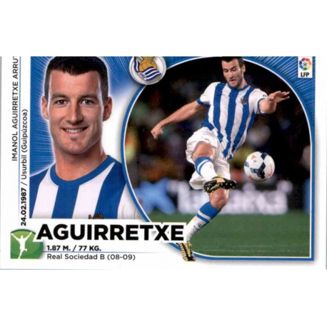 Aguirretxe Real Sociedad 16 Ediciones Este 2014-15