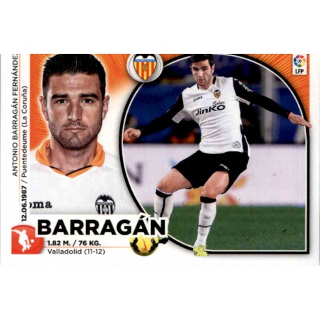 Barragán Valencia 4 Ediciones Este 2014-15