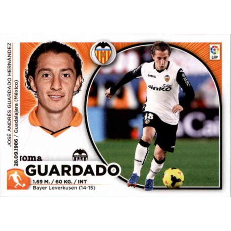 Guardado Valencia 10 Ediciones Este 2014-15