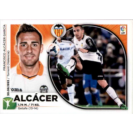 Alcácer Valencia 18 Ediciones Este 2014-15