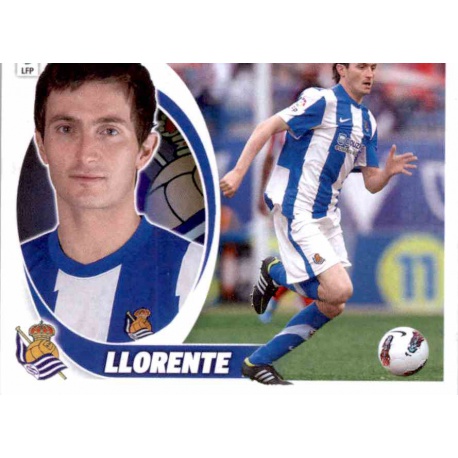 Llorente Real Sociedad 16B Ediciones Este 2012-13