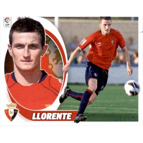 Joseba Llorente Osasuna UF26 Ediciones Este 2012-13