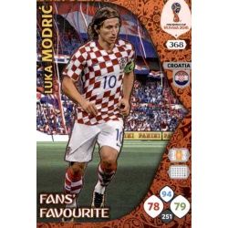 Luka Modrić Fans Favourite 367 Adrenalyn XL Russia 2018 