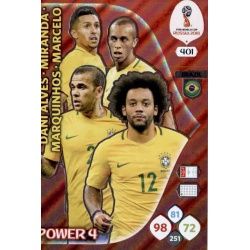 Brasil Power 4 401 Adrenalyn XL Russia 2018 