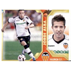 Jordi Alba Valencia 6B Ediciones Este 2011-12