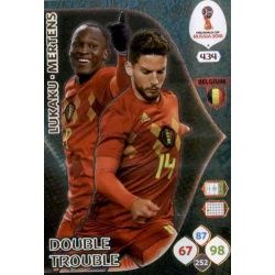 Romelu Lukaku / Dries Mertens Double Trouble 434 Adrenalyn XL Russia 2018 