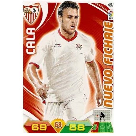 Cala Nuevo Fichaje 487 Adrenalyn XL La Liga 2011-12