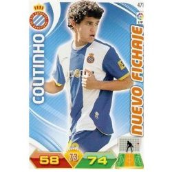 Coutinho Nuevo Fichaje 471 Adrenalyn XL La Liga 2011-12