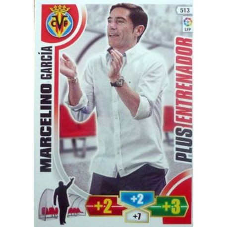 Marcelino García Plus Entrenador 513 Adrenalyn XL La Liga 2013-14