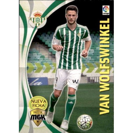 Van Wolfswinkel Fichas Bis Betis 100 Bis Megacracks 2015-16