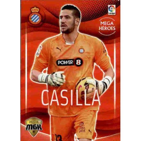 Casilla Mega Héroes Espanyol 214 Megacracks 2015-16