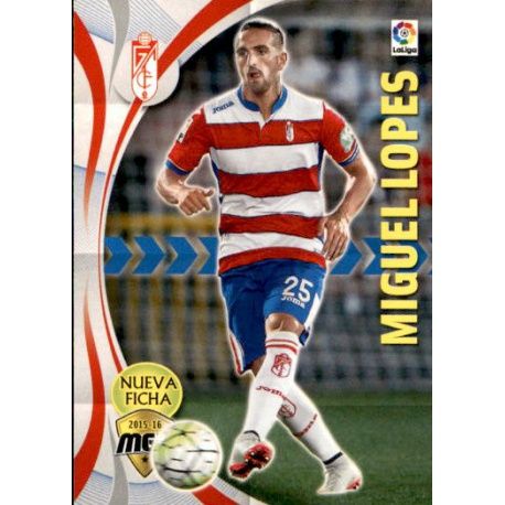 Miguel Lopes Fichas Bis Granada 248 Bis Megacracks 2015-16