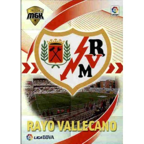 Escudo Rayo Vallecano 379 Megacracks 2015-16