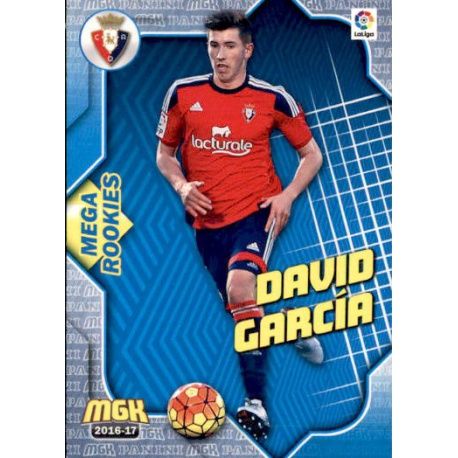 David García Mega Rookies Osasuna 405 Megacracks 2016-17