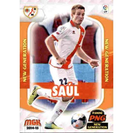 Saúl New Generation Rayo Vallecano 377 Megacracks 2014-15