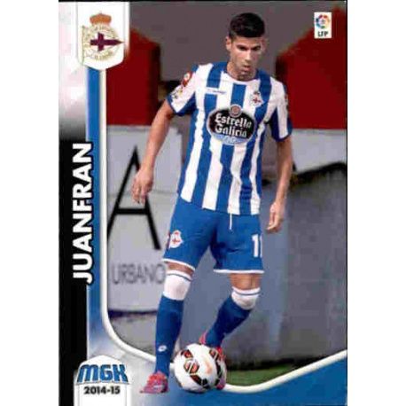 Juanfran Nuevo Fichaje Deportivo 495 Megacracks 2014-15