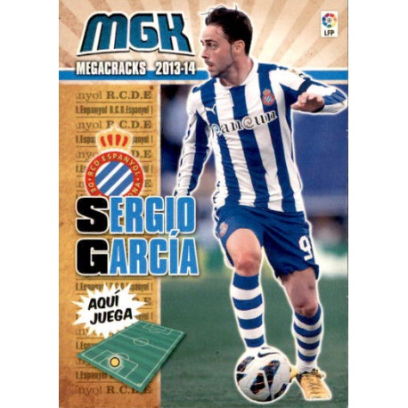 Sergio García Espanyol 144 Megacracks 2013-14