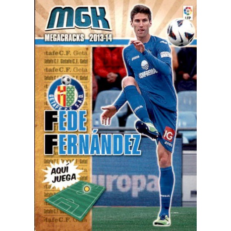 Fede Fernández Getafe 149 Megacracks 2013-14