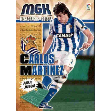 Carlos Martínez Real Sociedad 273 Megacracks 2013-14