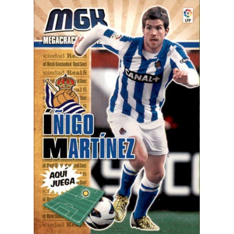 Íñigo Martínez Real Sociedad 276 Megacracks 2013-14