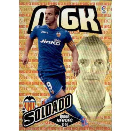 Soldado Mega Héroes Valencia 403 Megacracks 2013-14