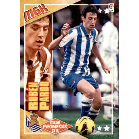 Rubén Pardo Mega Promesas Real Sociedad 410 Megacracks 2013-14