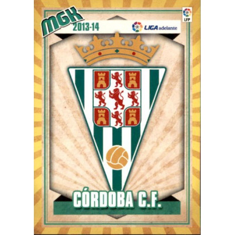 Córdoba Escudos 2ª División 428 Megacracks 2013-14