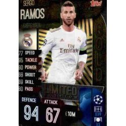 Sergio Ramos LE 2 Match Attax Champions 2019-20