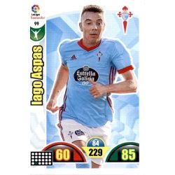 Iago Aspas Celta 99 Cards Básicas 2017-18