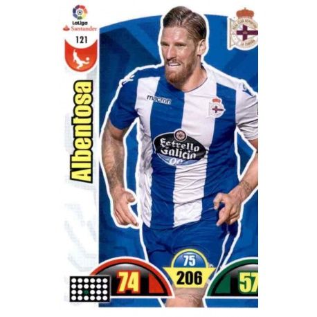 Albentosa Deportivo 121 Cards Básicas 2017-18