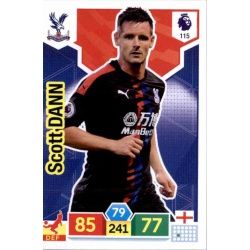 Scott Dann Crystal Palace 115 Adrenalyn XL Premier League 2019-20