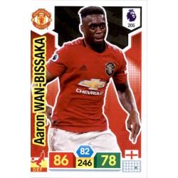 Aaron Wan-Bissaka Manchester United 205 Adrenalyn XL Premier League 2019-20