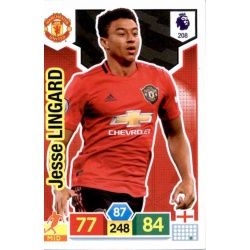 Jesse Lingard Manchester United 208 Adrenalyn XL Premier League 2019-20