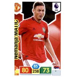 Nemanja Matić Manchester United 209 Adrenalyn XL Premier League 2019-20