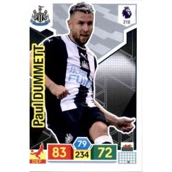 Paul Dummett Newcastle United 218 Adrenalyn XL Premier League 2019-20