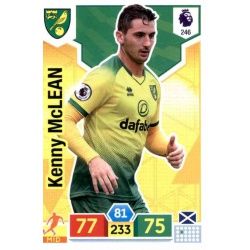 Kenny McLean Norwich City 246 Adrenalyn XL Premier League 2019-20