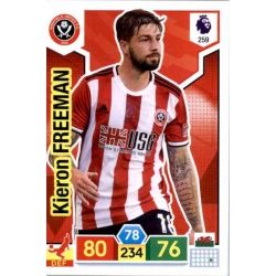 Kieron Freeman Sheffield United 259 Adrenalyn XL Premier League 2019-20