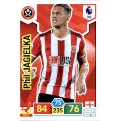 Phil Jagielka Sheffield United 260 Adrenalyn XL Premier League 2019-20