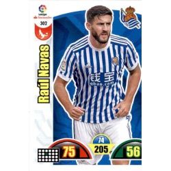 Raúl Navas Real Sociedad 302 Cards Básicas 2017-18