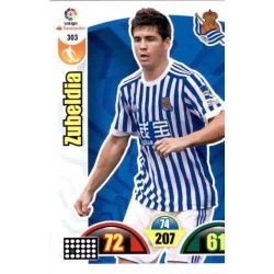 Zubeldia Real Sociedad 303 Cards Básicas 2017-18